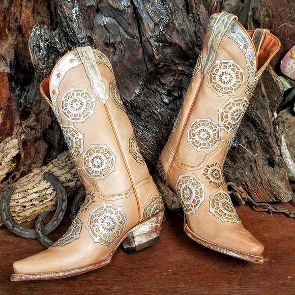 SOLD! Dan Post cowboy boots 7M - Picture 5 of 9